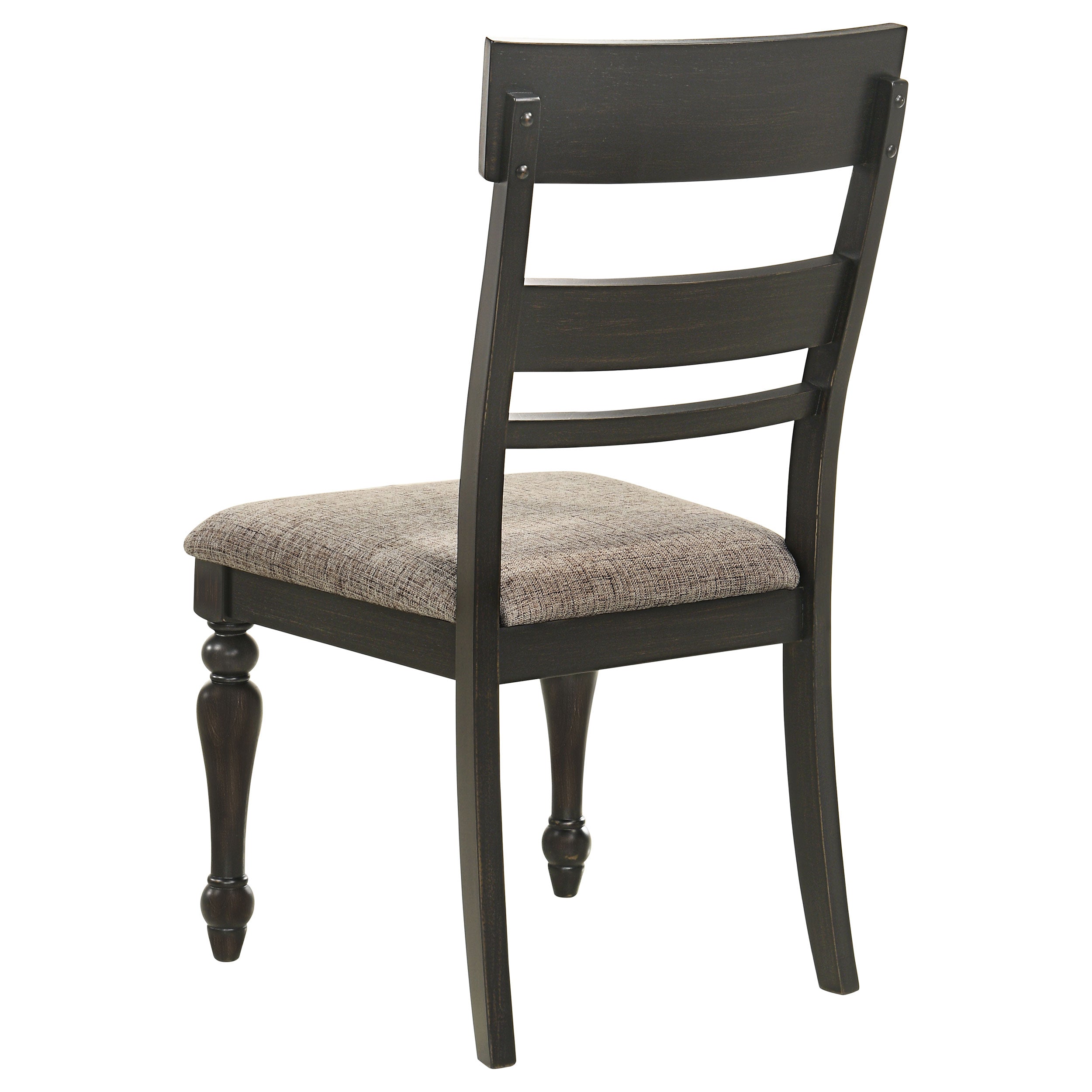 Bridget 7-piece Rectangular Dining Set Charcoal Sand Through - MyWaynesHome #
