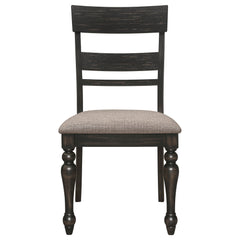 Bridget Wood Dining Side Chair Charcoal (set Of 2) - MyWaynesHome #