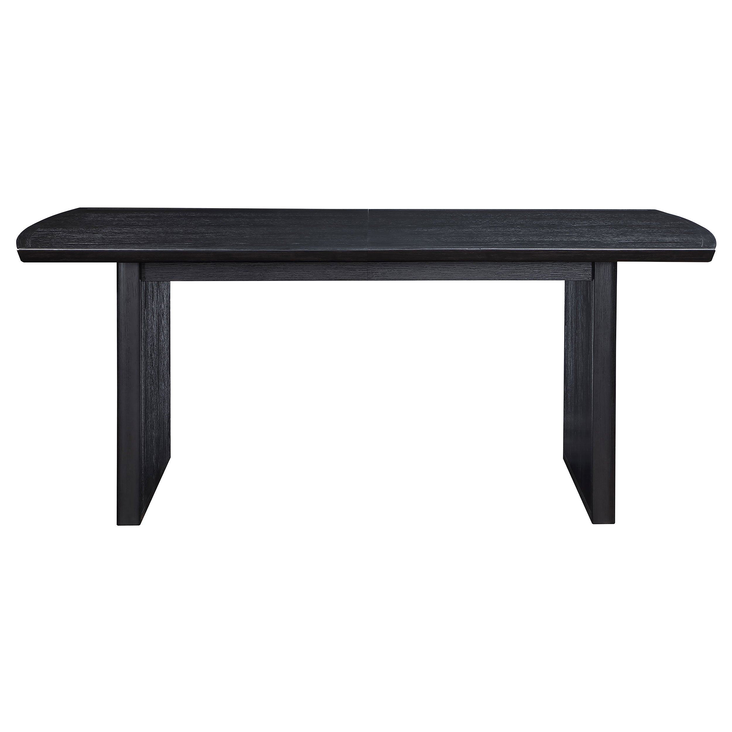 Brookmead 5-piece Extension Leaf Dining Table Set Black - MyWaynesHome #