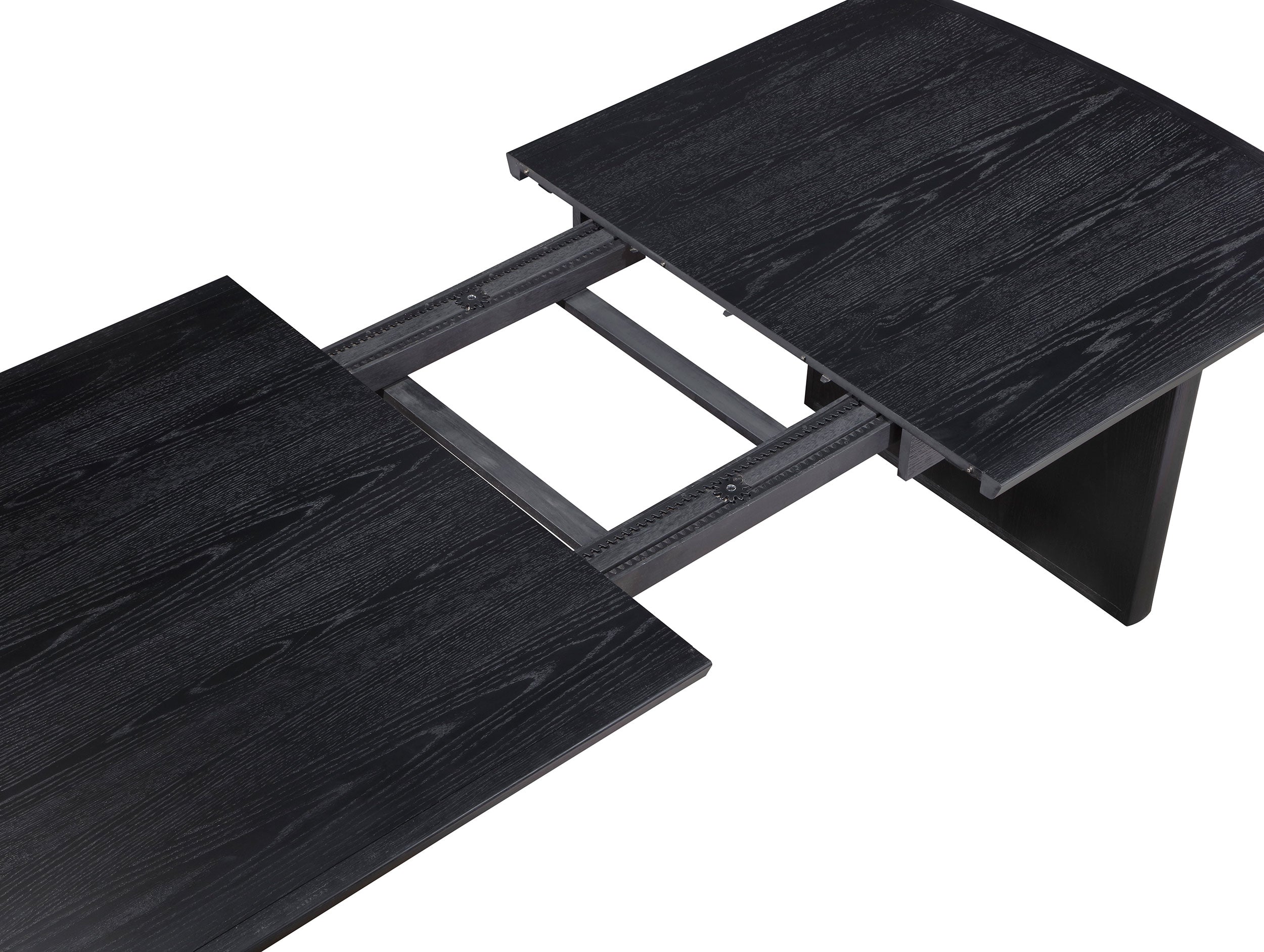 Brookmead 5-piece Extension Leaf Dining Table Set Black - MyWaynesHome #