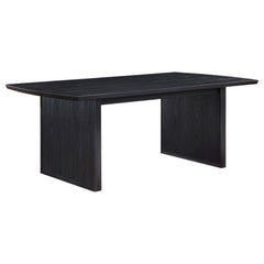 Brookmead 7-piece Extension Leaf Dining Table Set Black - MyWaynesHome #