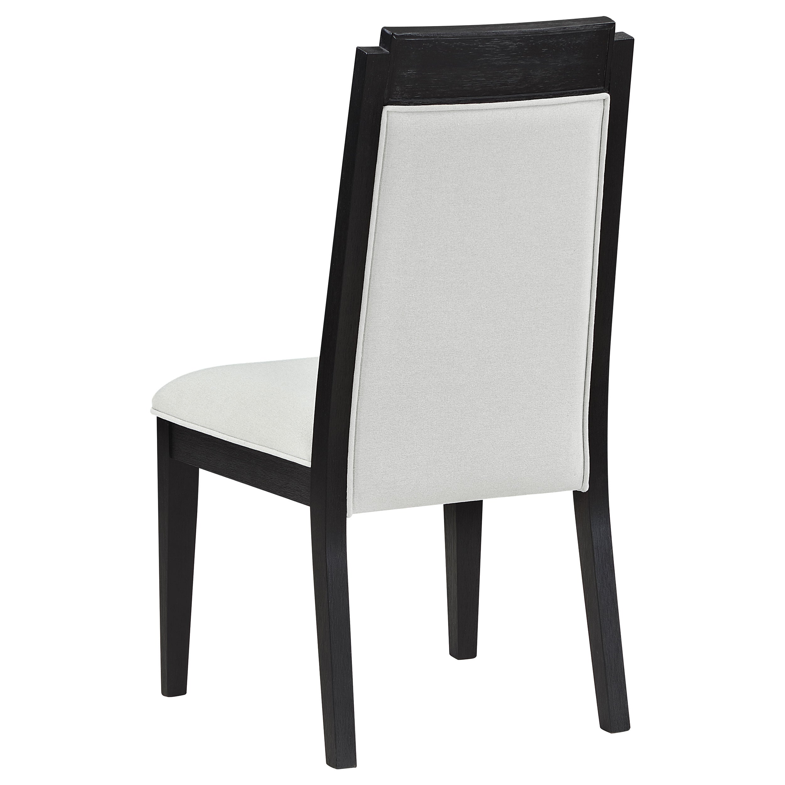 Brookmead Wood Dining Side Chair Ivory And Black (set Of 2) - MyWaynesHome #