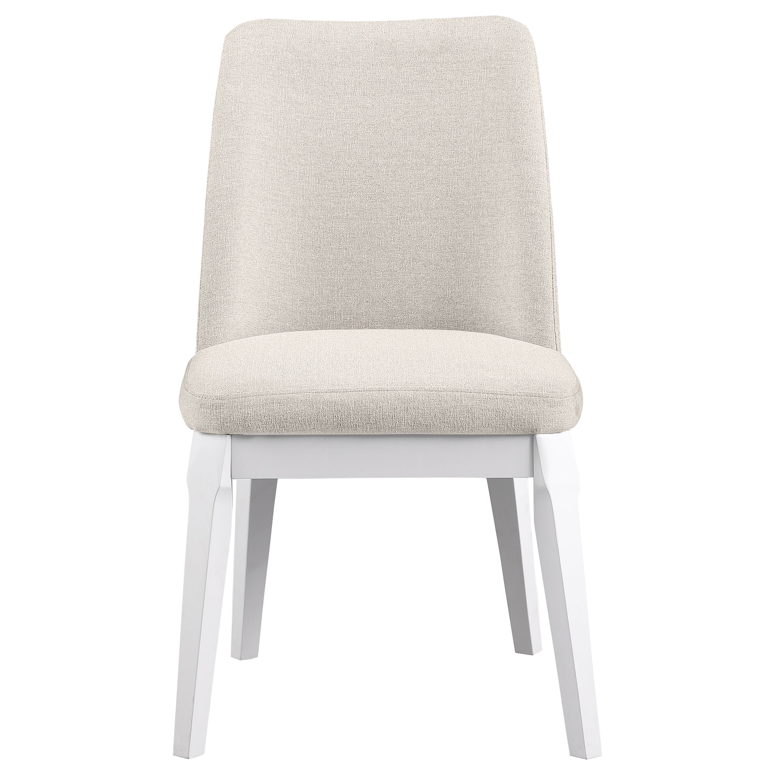 Carissa Upholstered Dining Side Chair Beige (set Of 2) - MyWaynesHome #