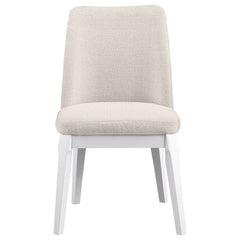 Carissa Upholstered Dining Side Chair Beige (set Of 2) - MyWaynesHome #