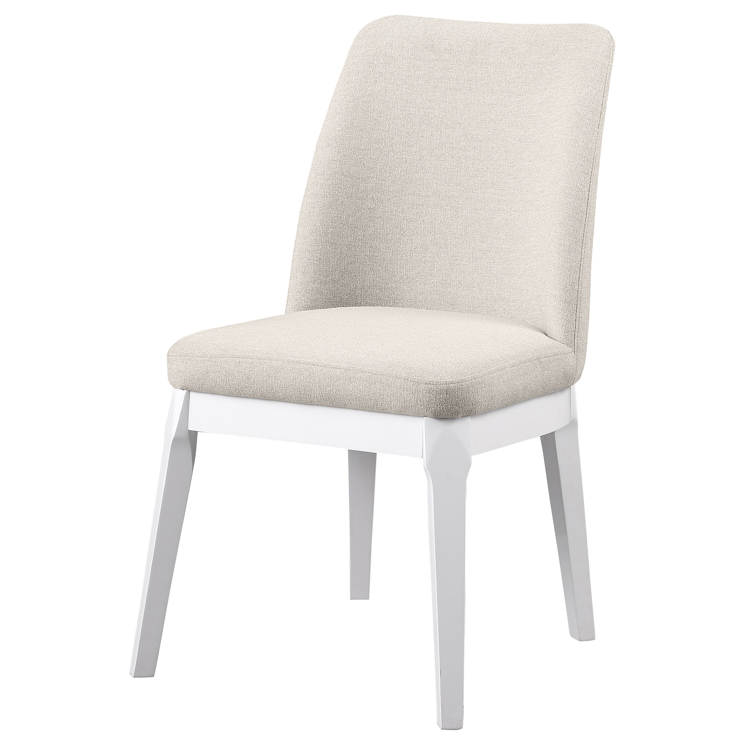 Carissa Upholstered Dining Side Chair Beige (set Of 2) - MyWaynesHome #
