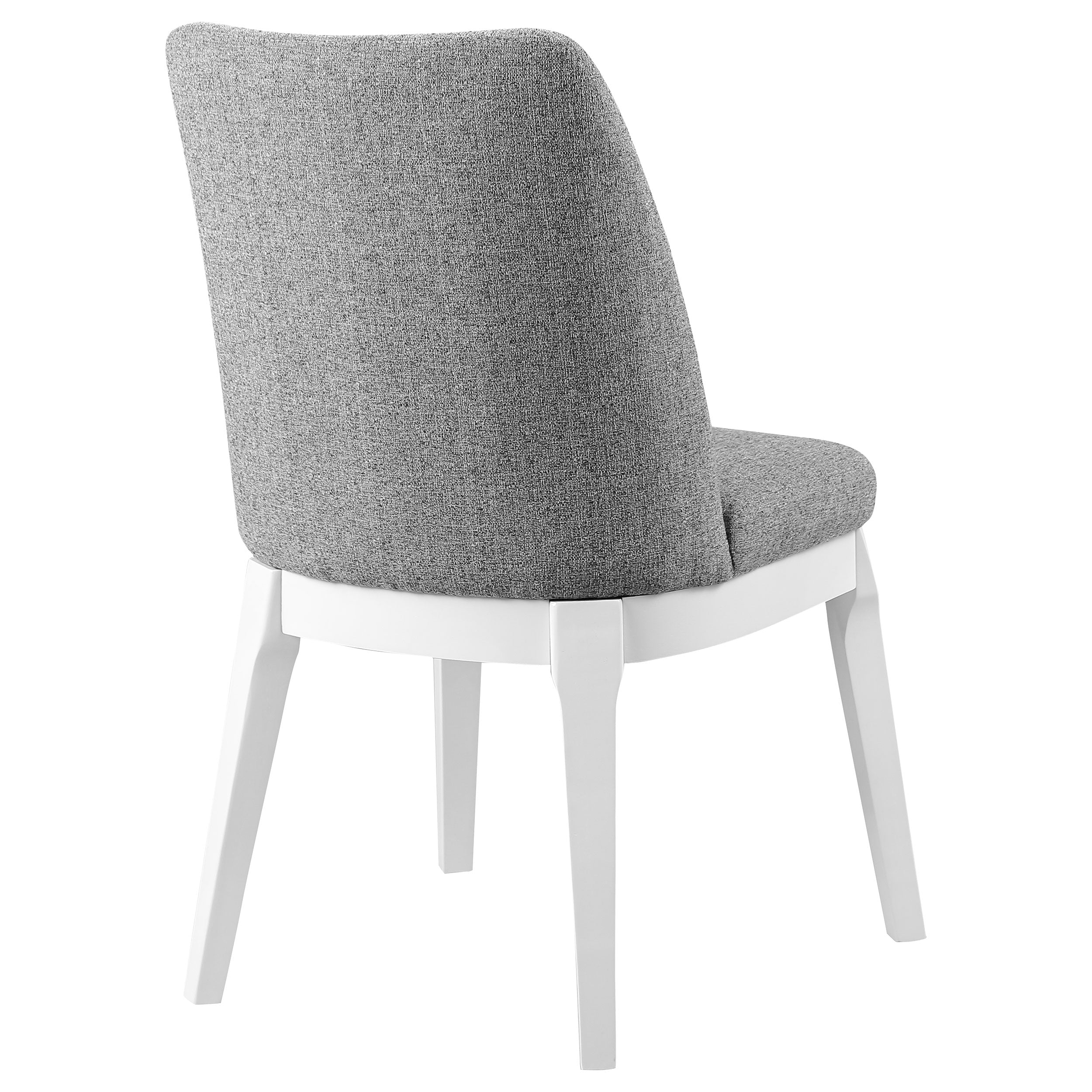 Carissa Upholstered Dining Side Chair Light Grey (set Of 2) - MyWaynesHome #