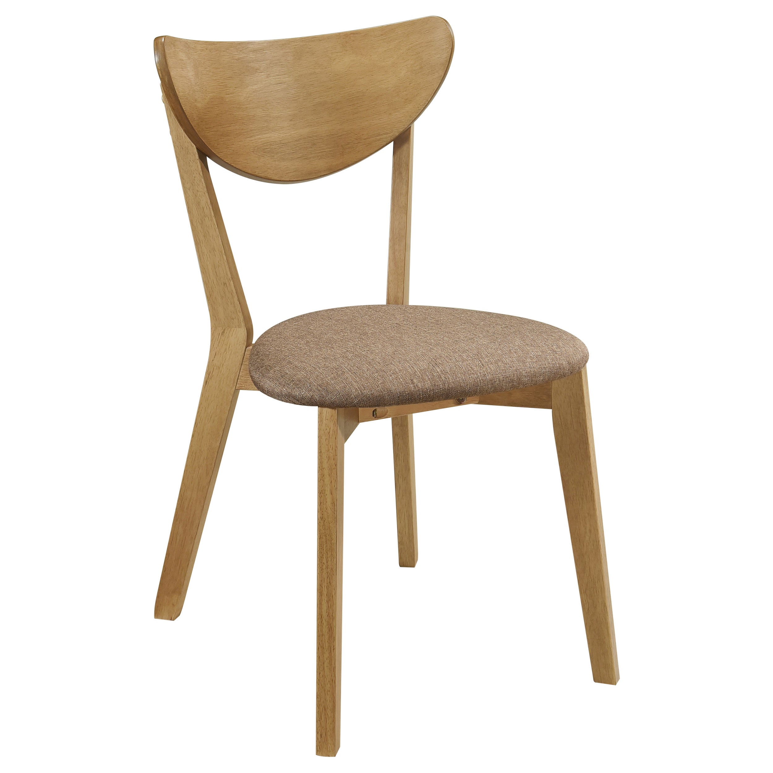 Elowen Wood Dining Side Chair Light Walnut (set Of 2) - MyWaynesHome #