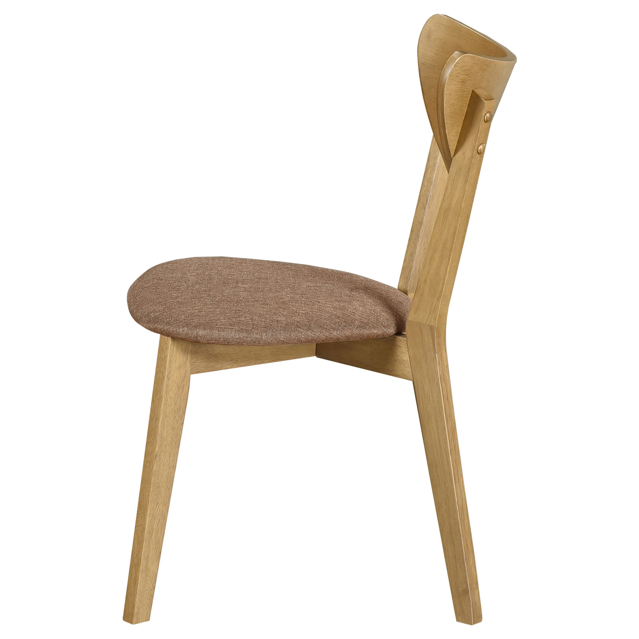 Elowen Wood Dining Side Chair Light Walnut (set Of 2) - MyWaynesHome #
