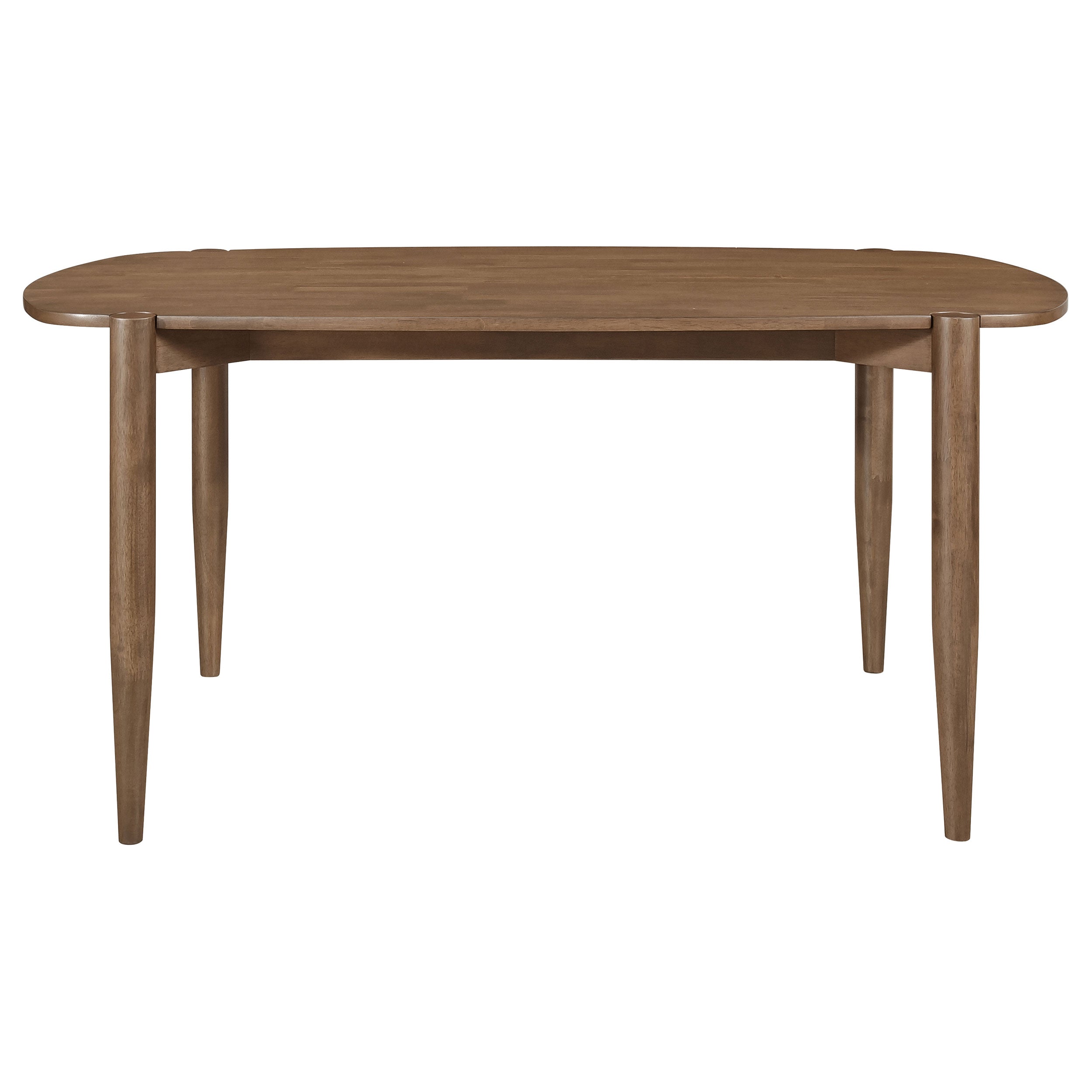 Dortch 5-piece Oval Solid Wood Dining Set Walnut - MyWaynesHome #