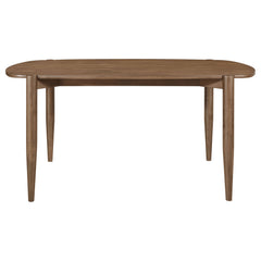 Dortch 5-piece Oval Solid Wood Dining Set Walnut - MyWaynesHome #