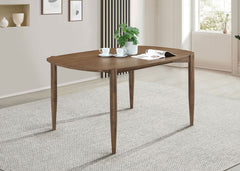 Dortch Oval 63-inch Solid Wood Dining Table Walnut - MyWaynesHome #
