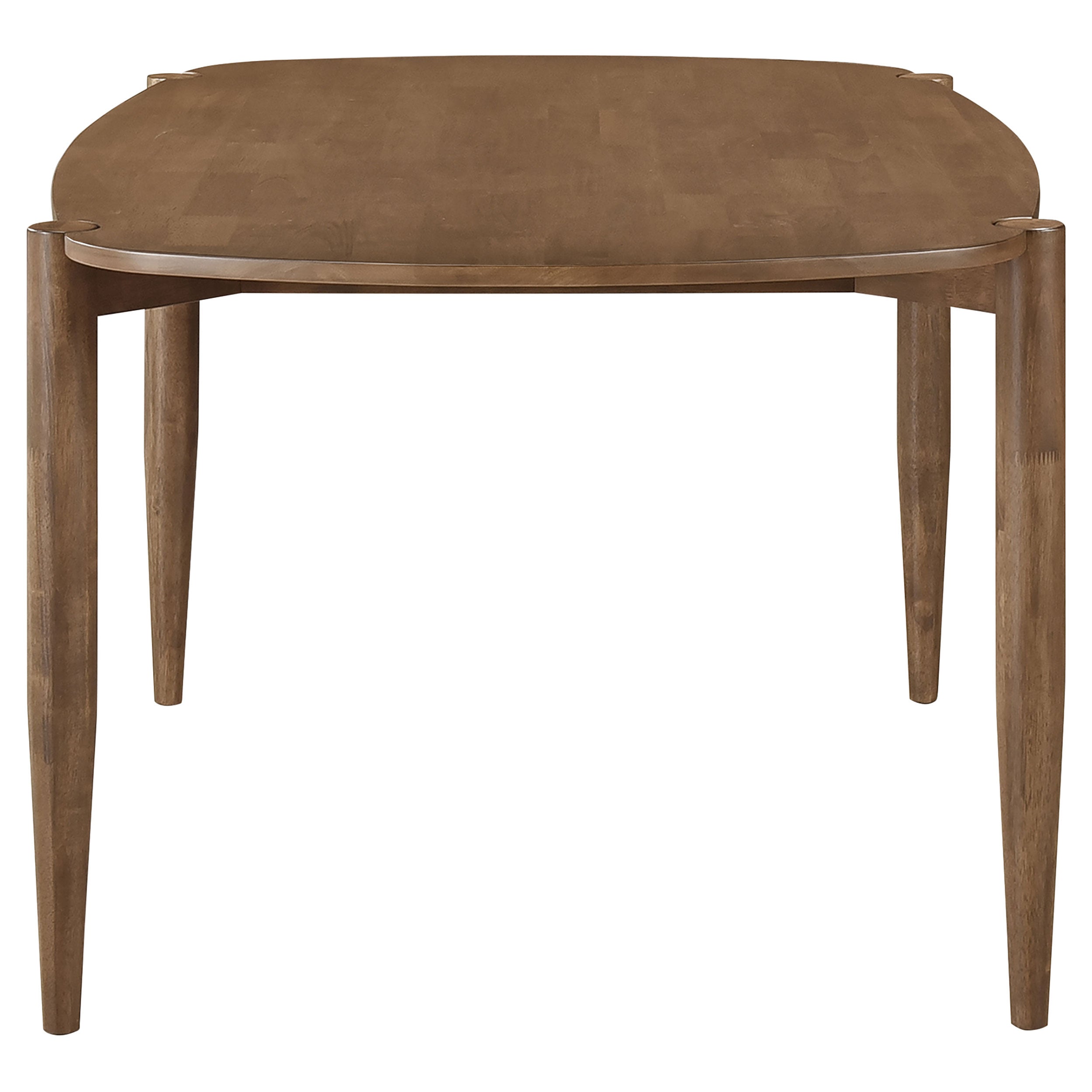 Dortch Oval 63-inch Solid Wood Dining Table Walnut - MyWaynesHome #