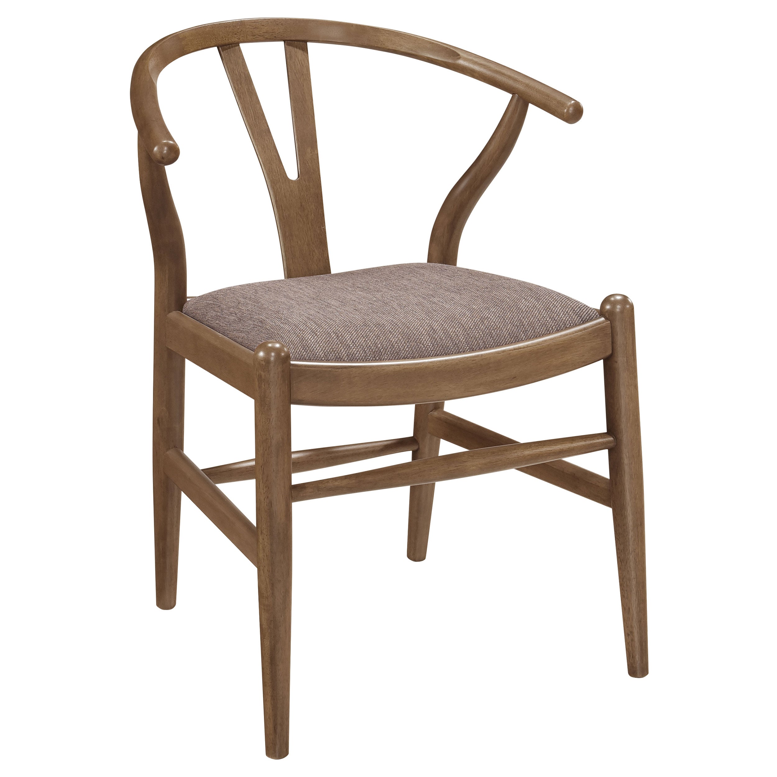 Dinah 5-piece Round Solid Wood Dining Set Walnut - MyWaynesHome #