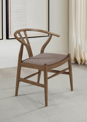 Dinah Wood Wishbone Dining Side Chair Walnut (set Of 2) - MyWaynesHome #