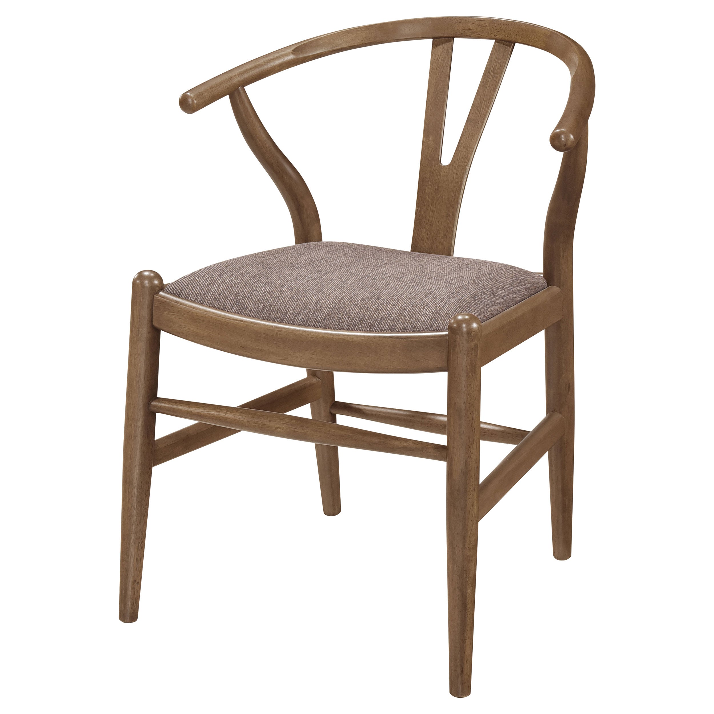 Dinah Wood Wishbone Dining Side Chair Walnut (set Of 2) - MyWaynesHome #