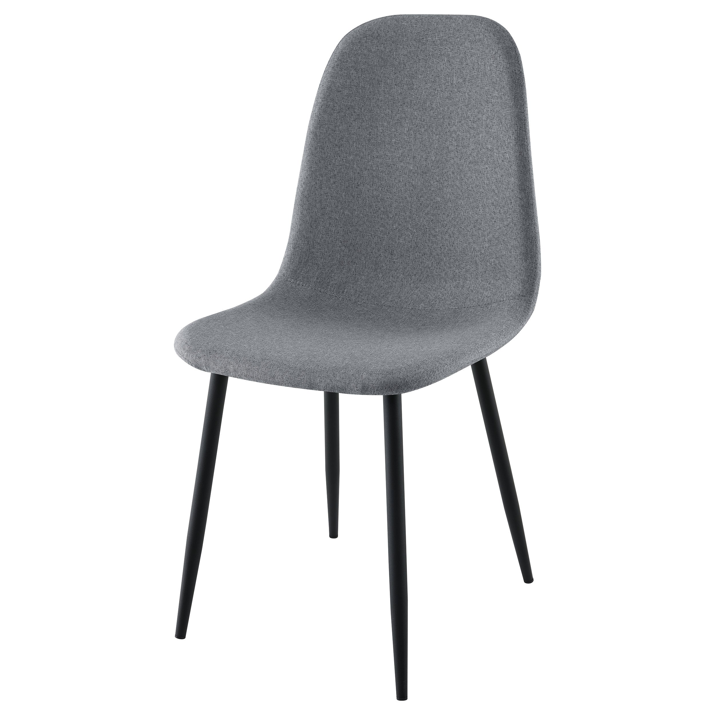 Dennison Upholstered Dining Side Chair Grey (set Of 4) - MyWaynesHome #