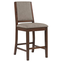 Patterson Upholstered Counter Chair Mango Oak (set Of 2) - MyWaynesHome #