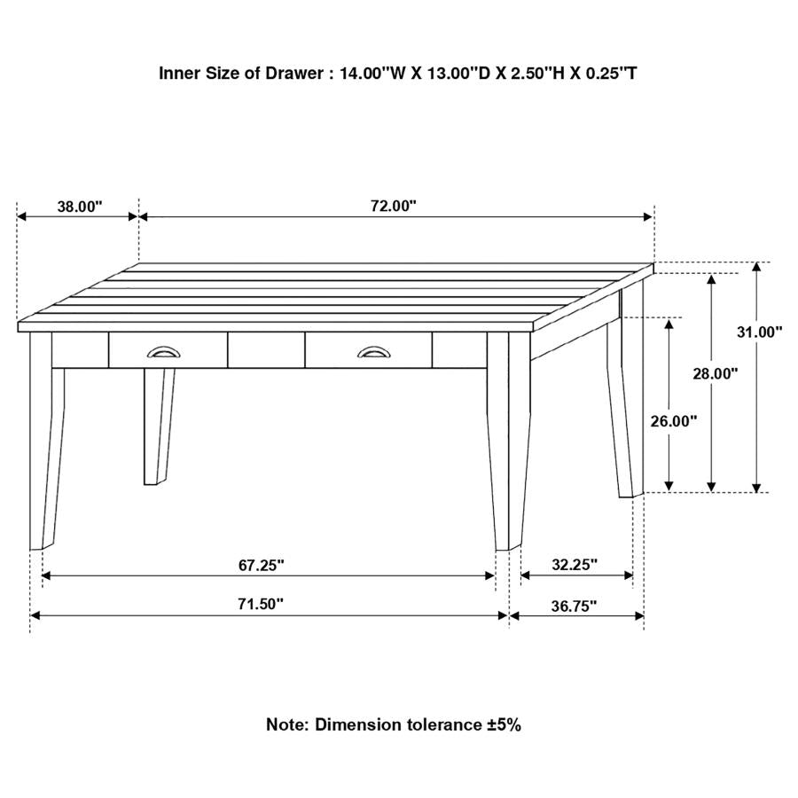 Kingman White Dining Table - MyWaynesHome #