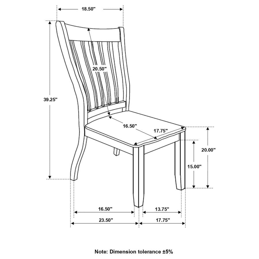 Kingman White Side Chair - MyWaynesHome #