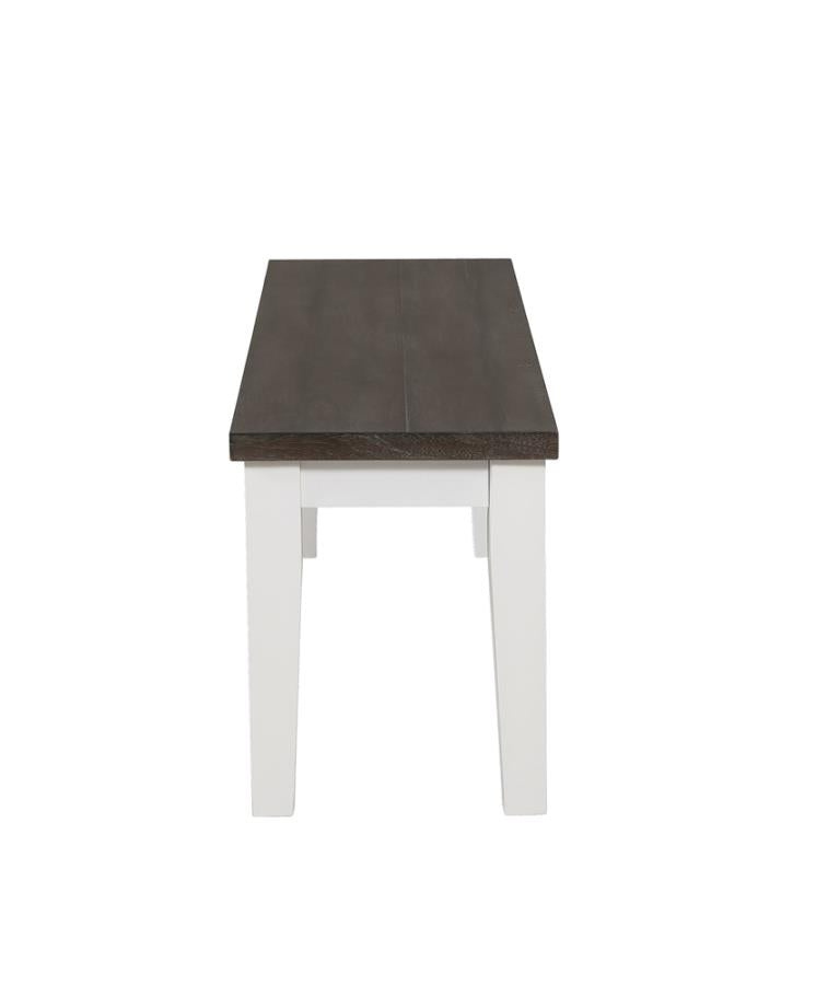 Kingman White Bench - MyWaynesHome #