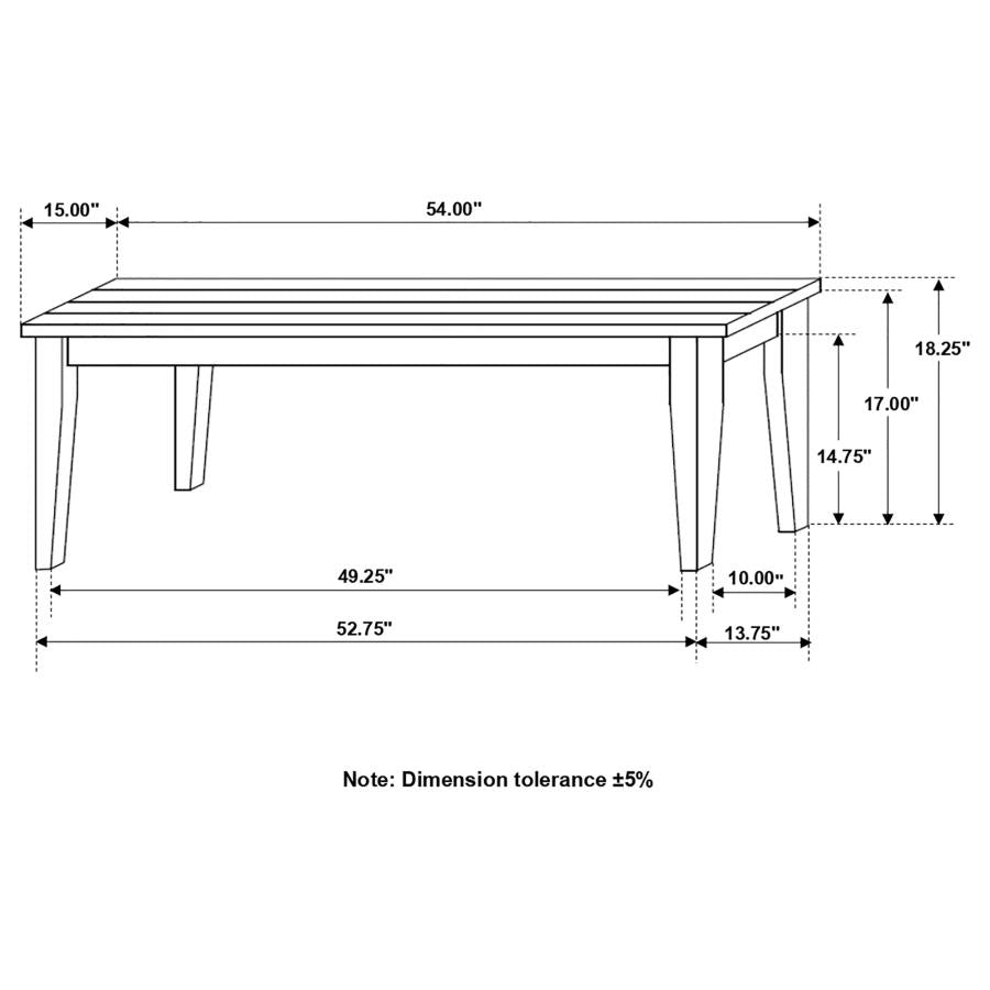 Kingman White Bench - MyWaynesHome #
