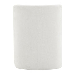 Cafell - Arm Chair With Swivel Casters - Cream