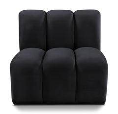 Arc - Velvet Straight Chair