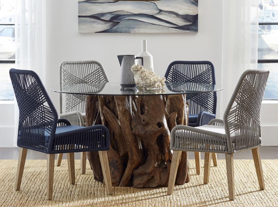 Nakia Blue Side Chair - MyWaynesHome #