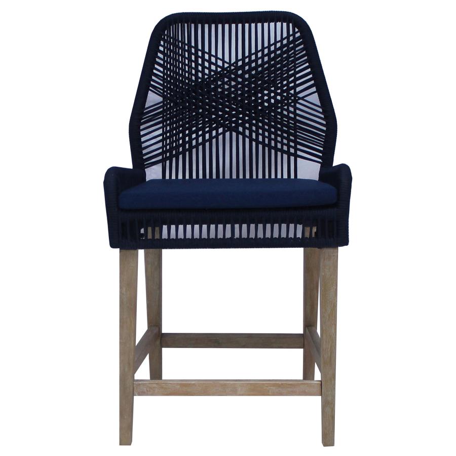 Nakia Blue Counter Stool - MyWaynesHome #