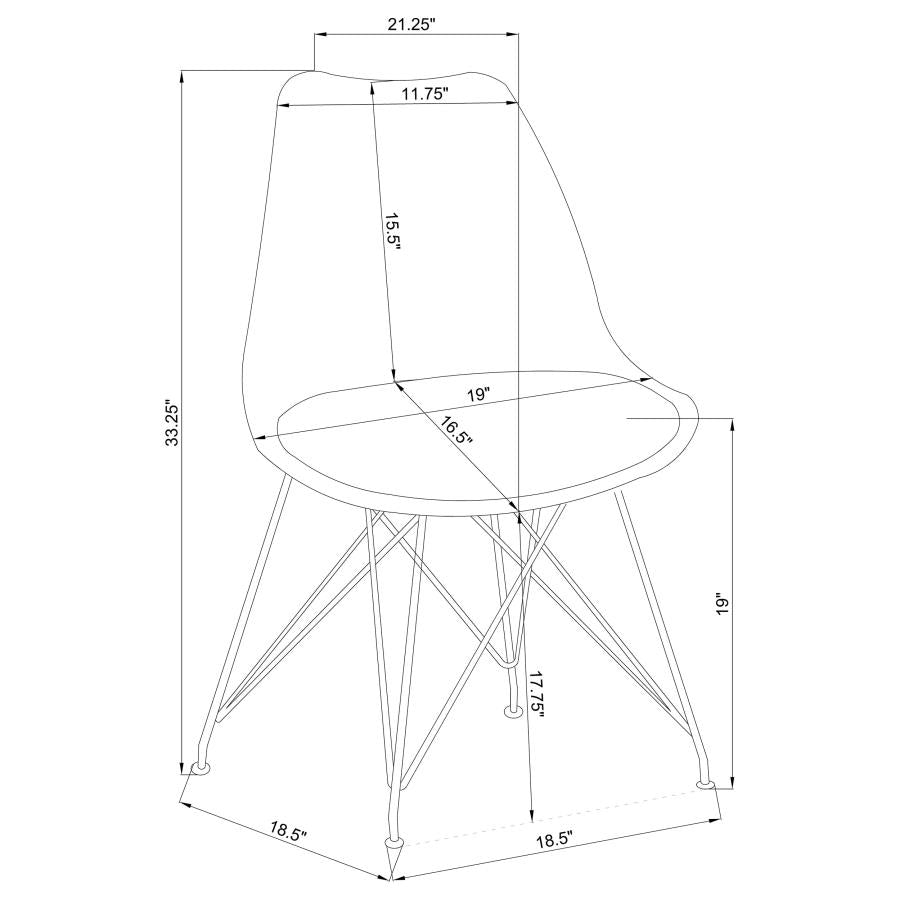 Juniper Grey Side Chair - MyWaynesHome #