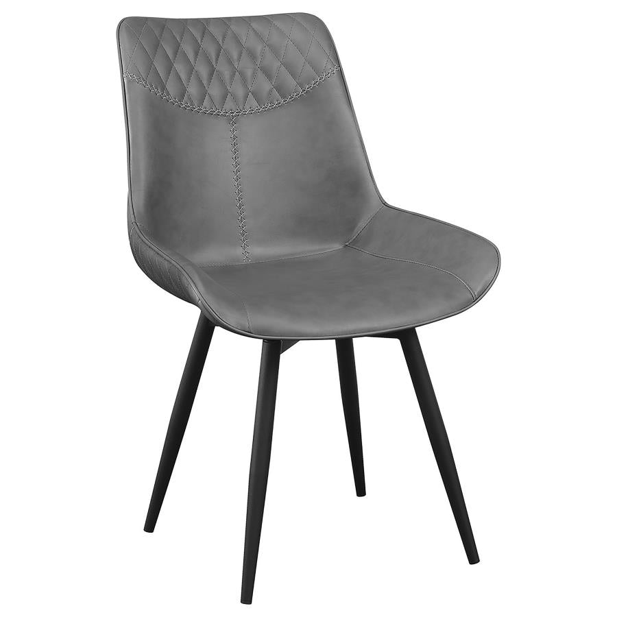 Brassie Grey Swivel Side Chair - MyWaynesHome #