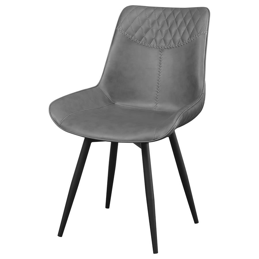 Brassie Grey Swivel Side Chair - MyWaynesHome #