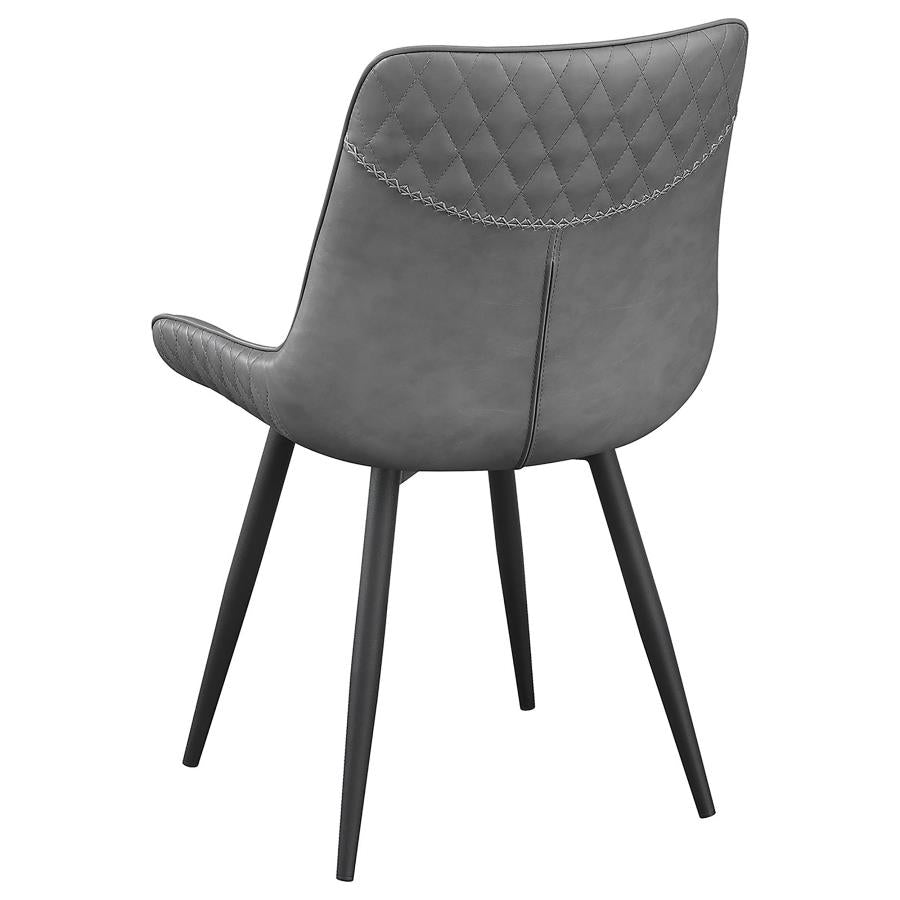 Brassie Grey Swivel Side Chair - MyWaynesHome #