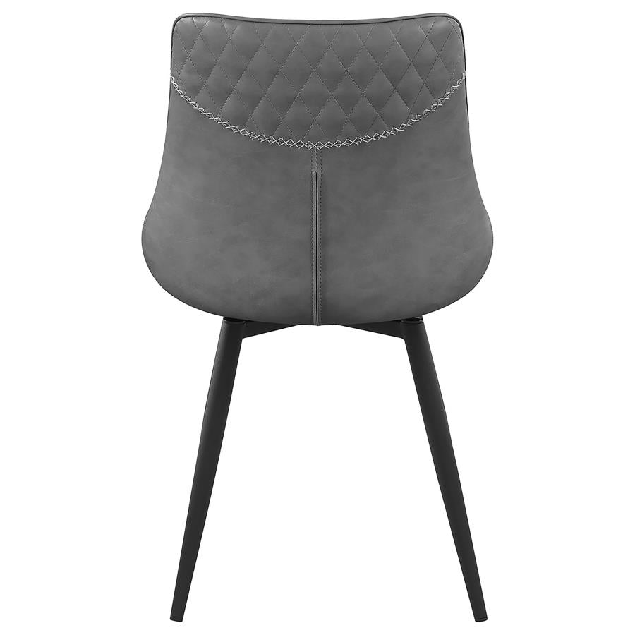 Brassie Grey Swivel Side Chair - MyWaynesHome #