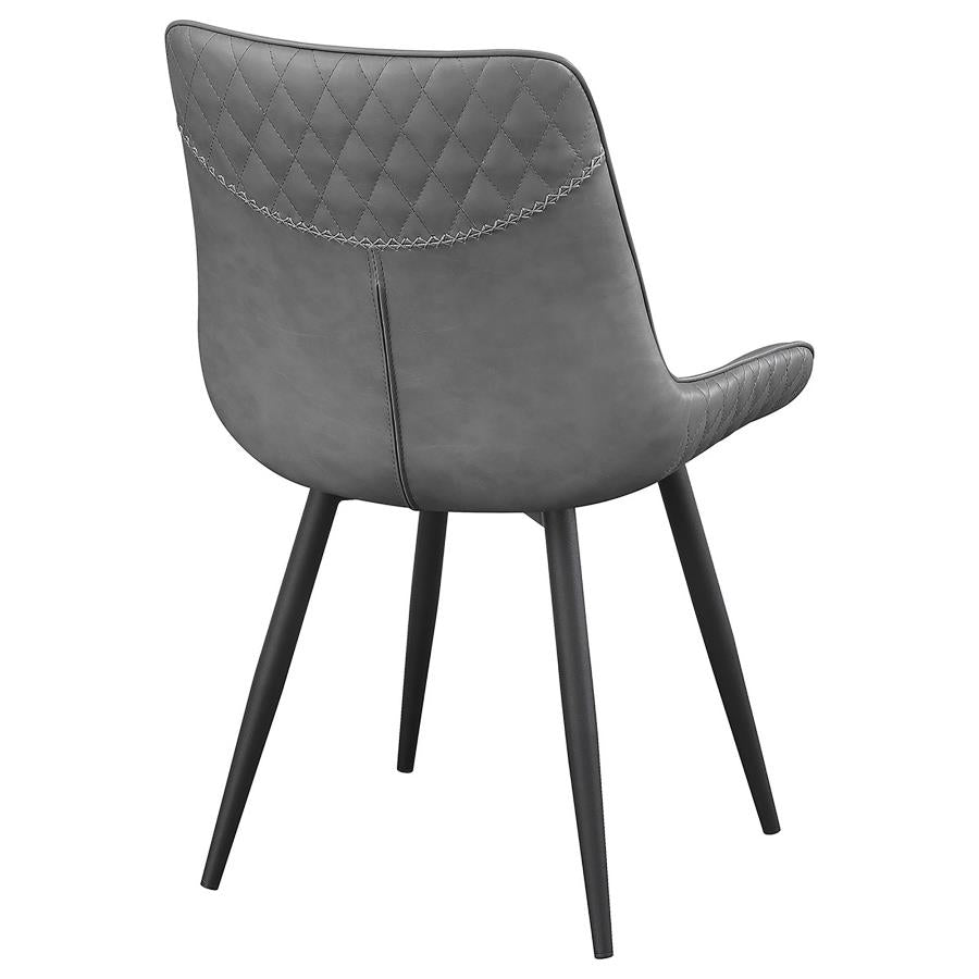 Brassie Grey Swivel Side Chair - MyWaynesHome #