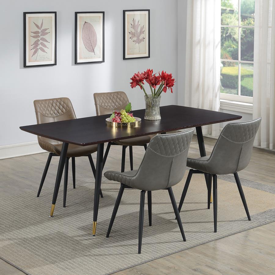 Brassie Grey Swivel Side Chair - MyWaynesHome #