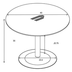 Cora Brown Dining Table - MyWaynesHome #