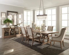 Brockway Brown 7 Pc Dining Set - MyWaynesHome #