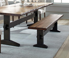 Bexley Brown Bench - MyWaynesHome #