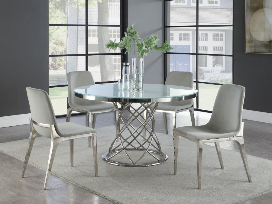 Irene Grey Side Chair - MyWaynesHome #