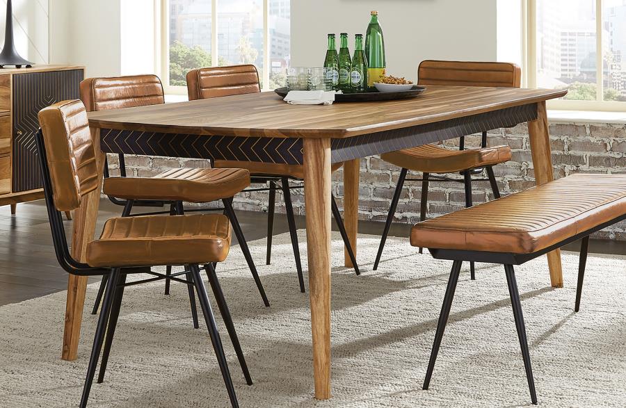 Partridge Brown Dining Table - MyWaynesHome #
