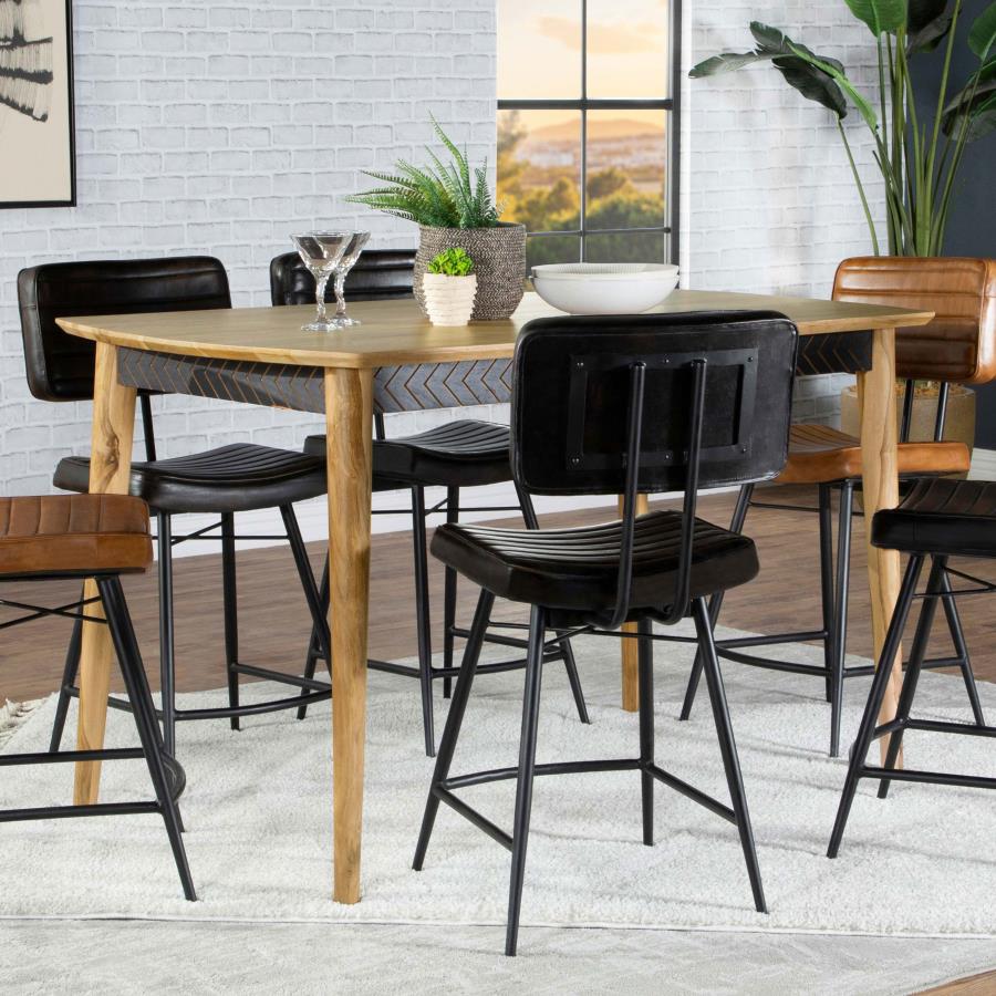 Partridge Brown Counter Height Dining Table - MyWaynesHome #