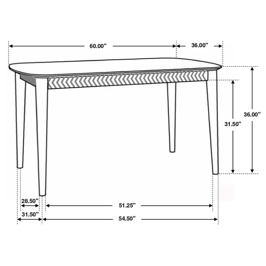 Partridge Brown Counter Height Dining Table - MyWaynesHome #