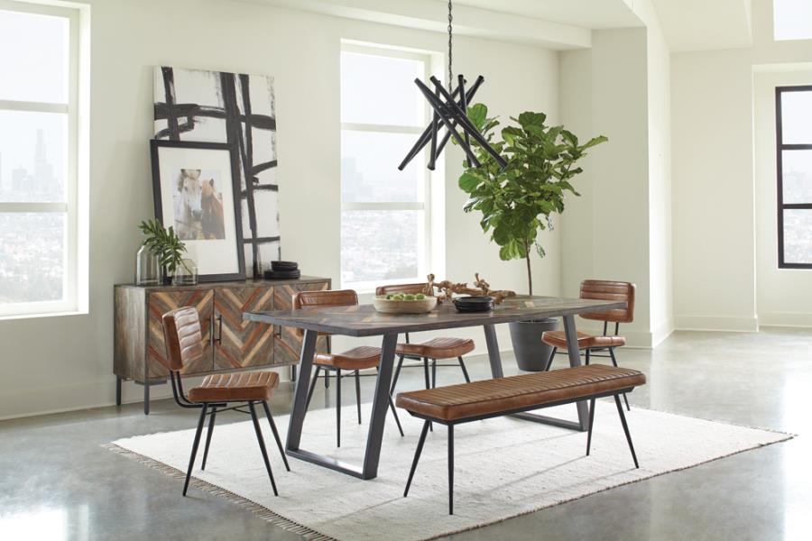Misty Brown Bench - MyWaynesHome #