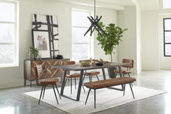 Misty Brown Bench - MyWaynesHome #