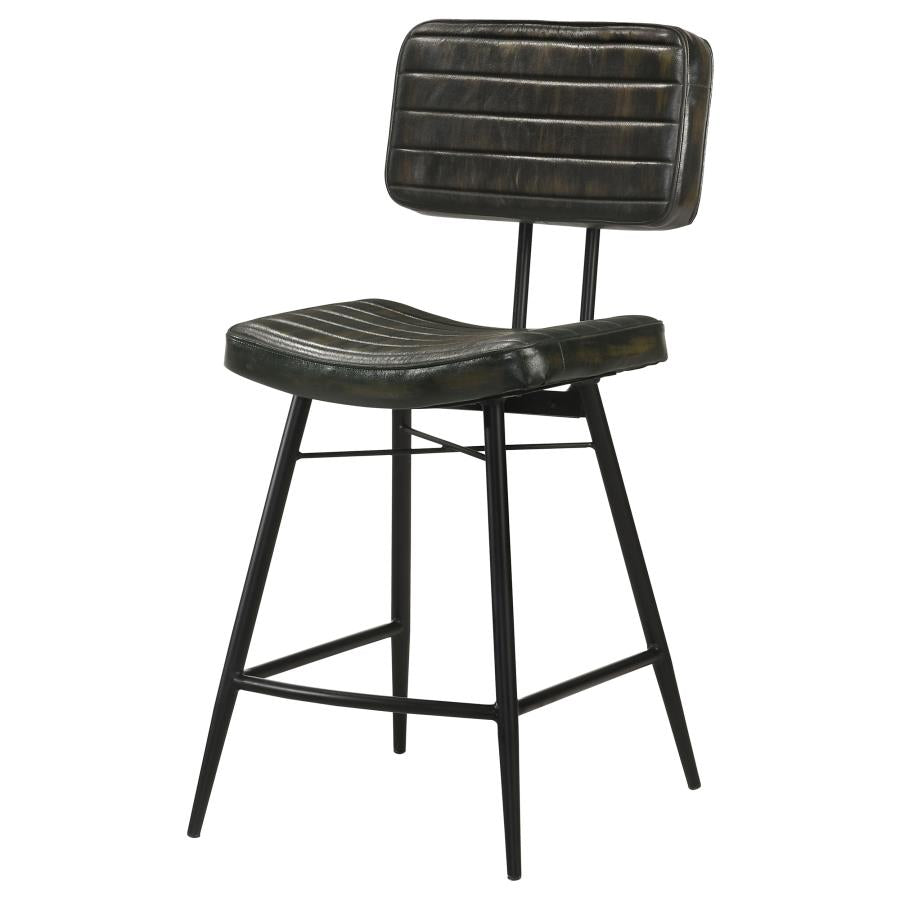 Partridge Black Counter Stool - MyWaynesHome #