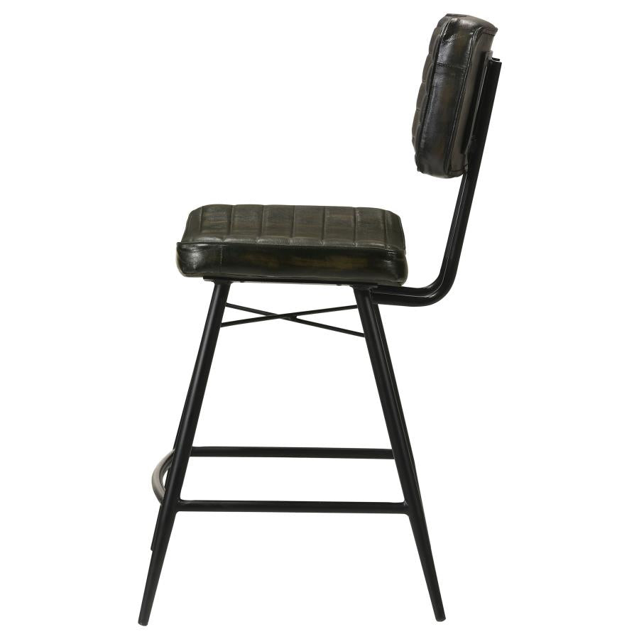 Partridge Black Counter Stool - MyWaynesHome #