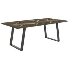 Misty 6-piece Rectangular Dining Set Sheesham And Espresso - MyWaynesHome #