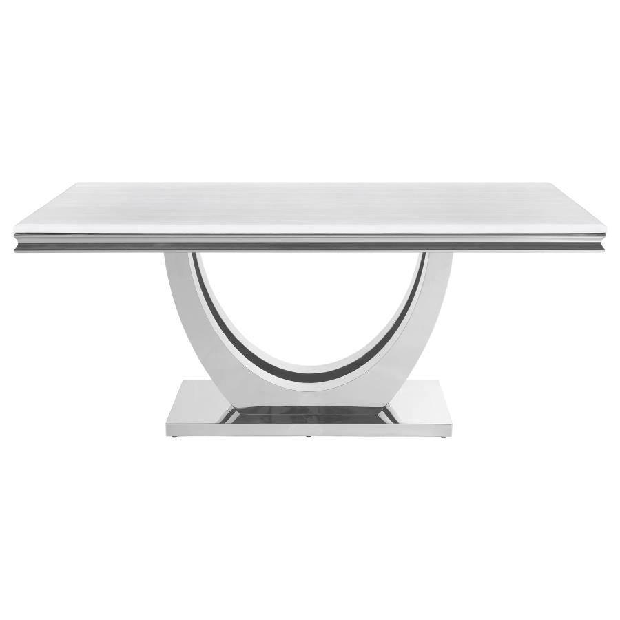Kerwin White Dining Table - MyWaynesHome #
