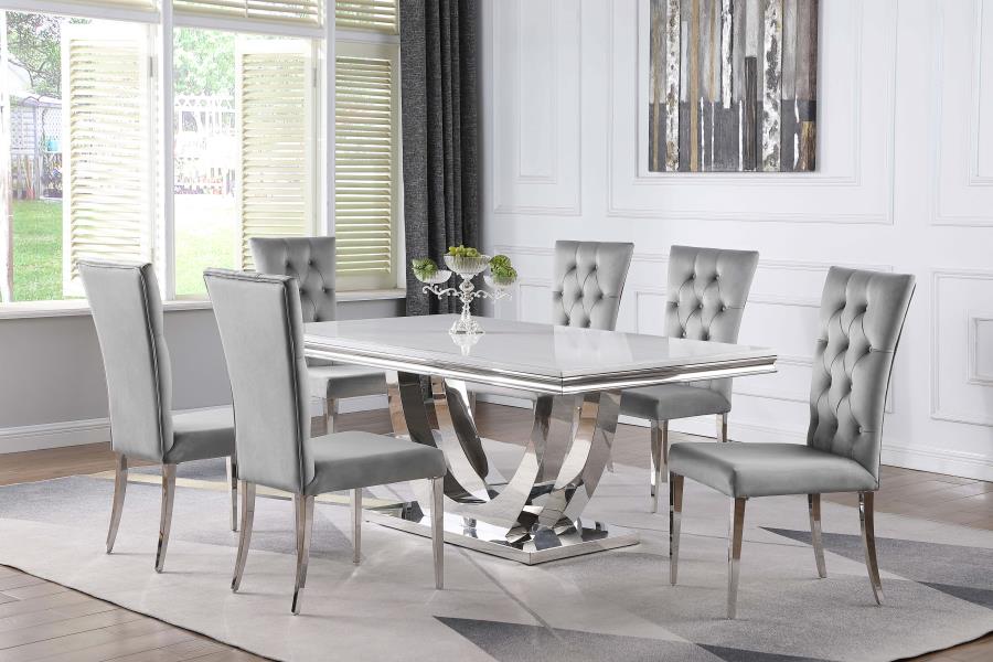 Kerwin Grey Side Chair - MyWaynesHome #